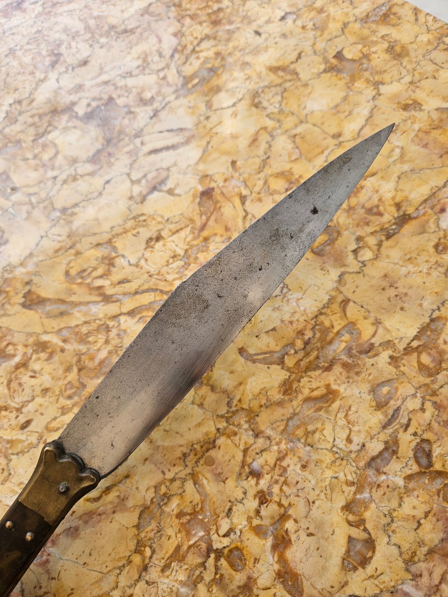 Couteau pliant navaja du 19e siècle -photo-1