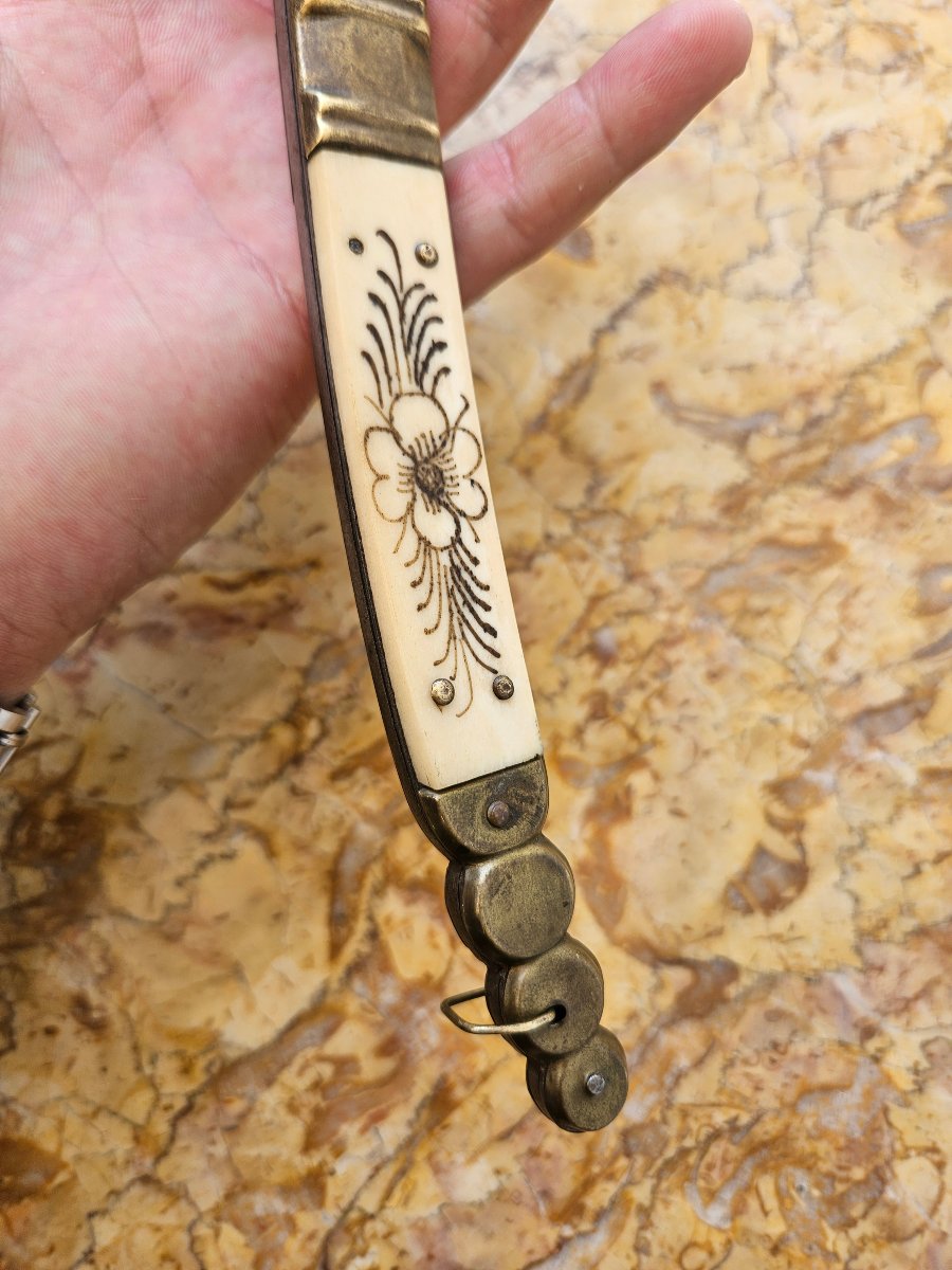 Couteau pliant navaja du 19e siècle -photo-5