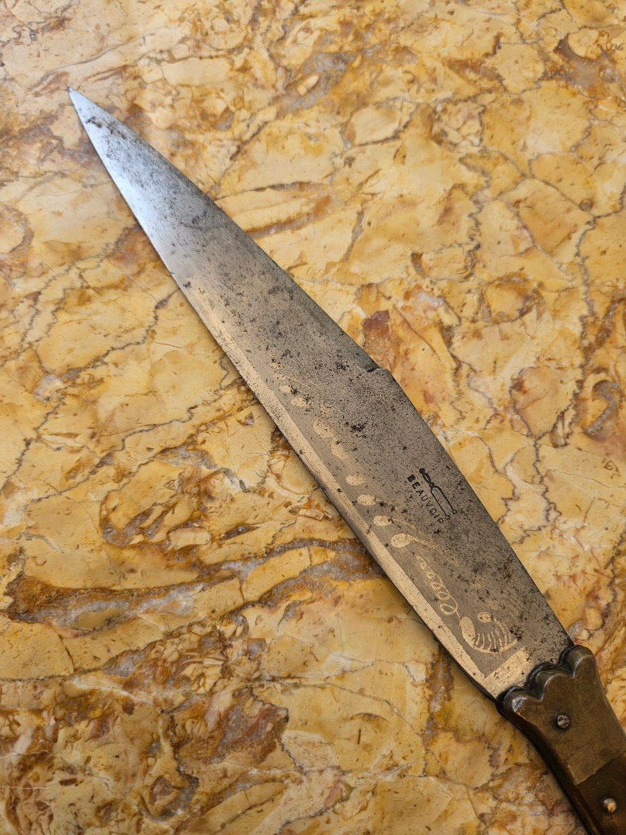 Couteau pliant navaja du 19e siècle -photo-6