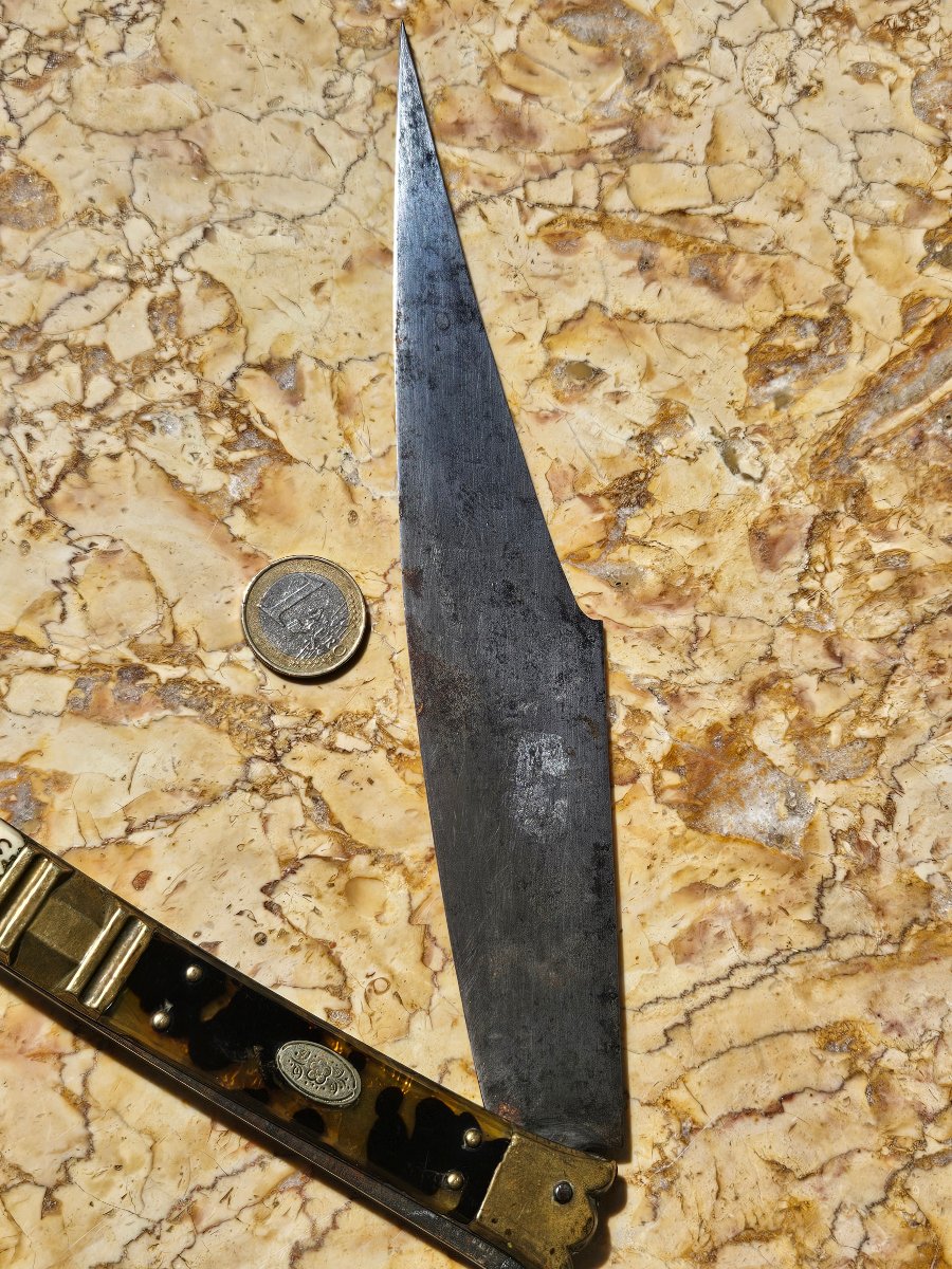 Couteau pliant navaja du 19e siècle-photo-3