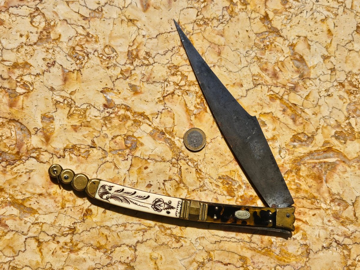 Couteau pliant navaja du 19e siècle