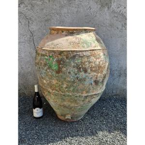 Old Terracotta Jar Around 1900