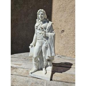 Statuette En Biscuit De Sèvres Du Général Desaix Rare & Empire