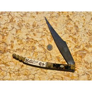 Couteau pliant navaja du 19e siècle