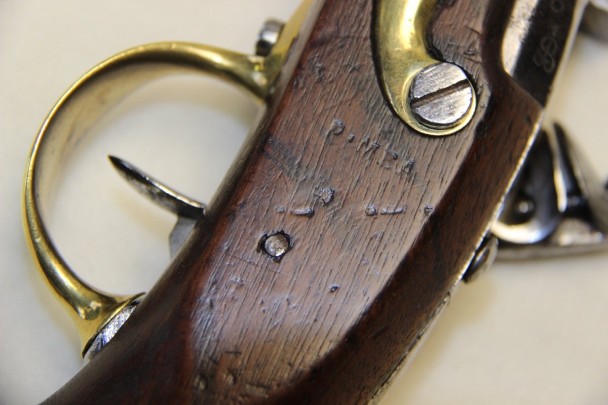 Pisolet An IX Modified An XIII From The Imperial Manufacture Of Saint Etienne 1808-photo-1