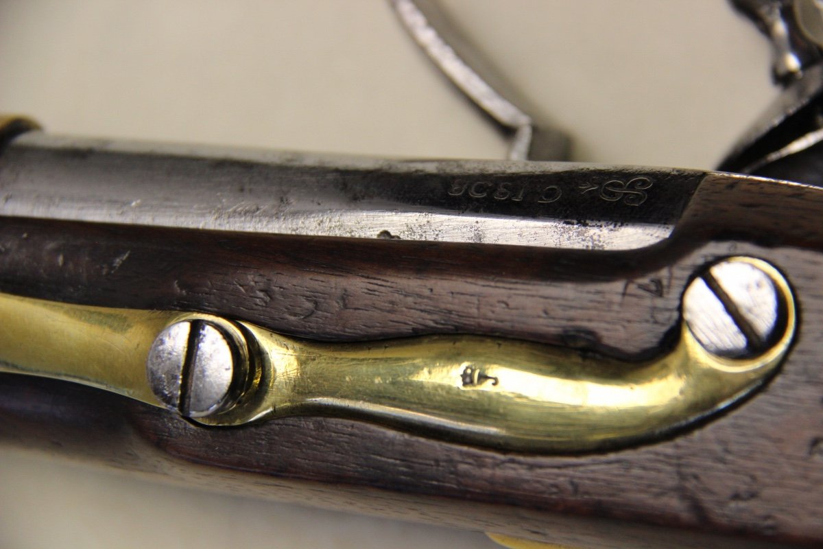 Pisolet An IX Modified An XIII From The Imperial Manufacture Of Saint Etienne 1808-photo-2