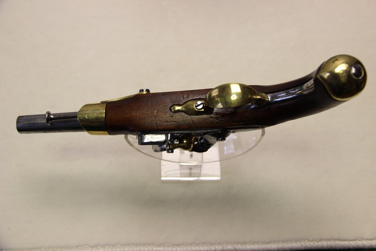 Pisolet An IX Modified An XIII From The Imperial Manufacture Of Saint Etienne 1808-photo-6