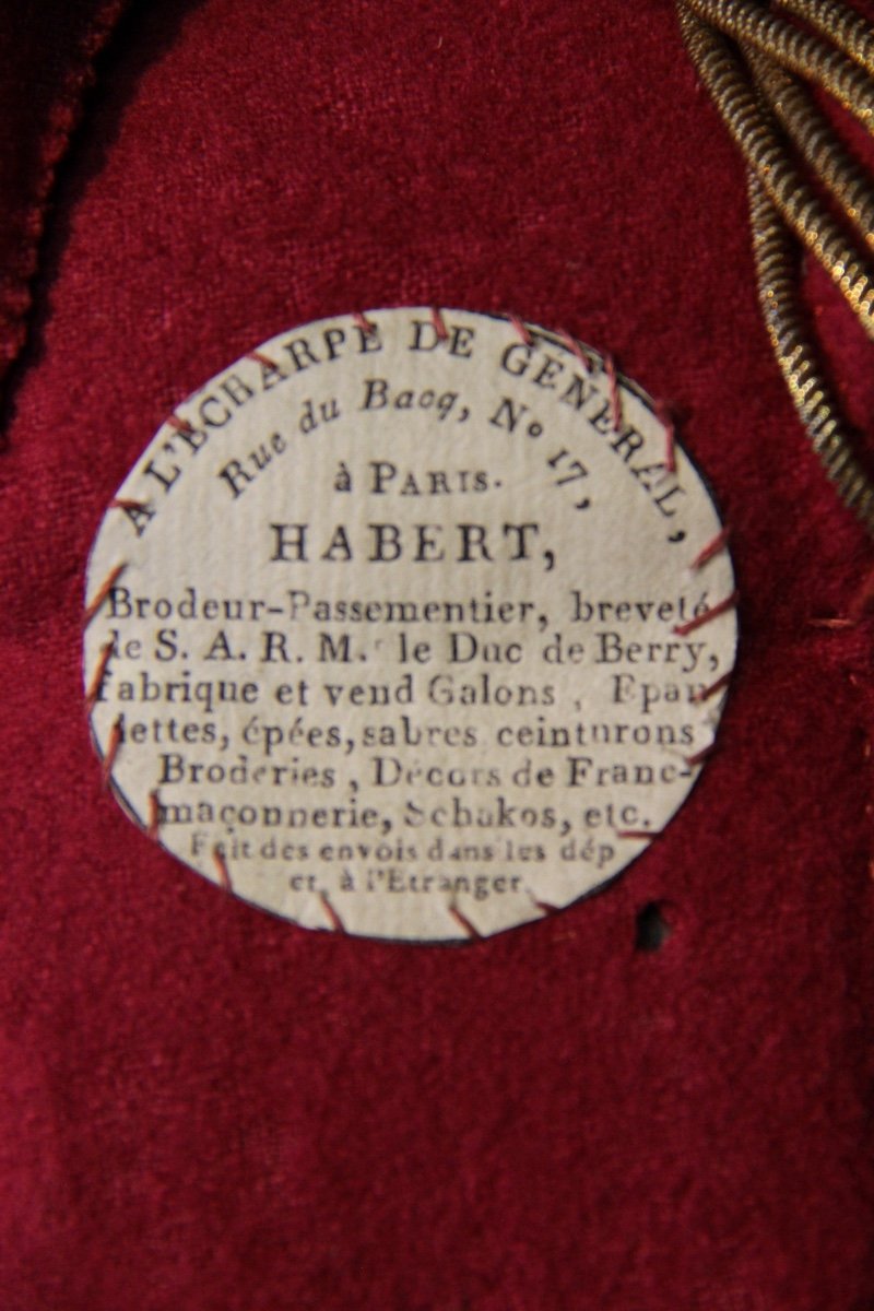  Paire  d' épaulettes  d' Officier  d' Infanterie  De  Ligne   époque Restauration-photo-4
