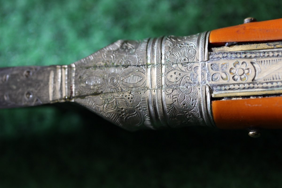Dagger Khiber Or Salawar Yatagan Afghanistan Early 19th-photo-5