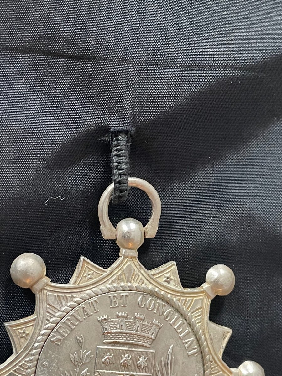Medal Of President Of The Labor Court Of The City Of Troyes 19th Time-photo-6