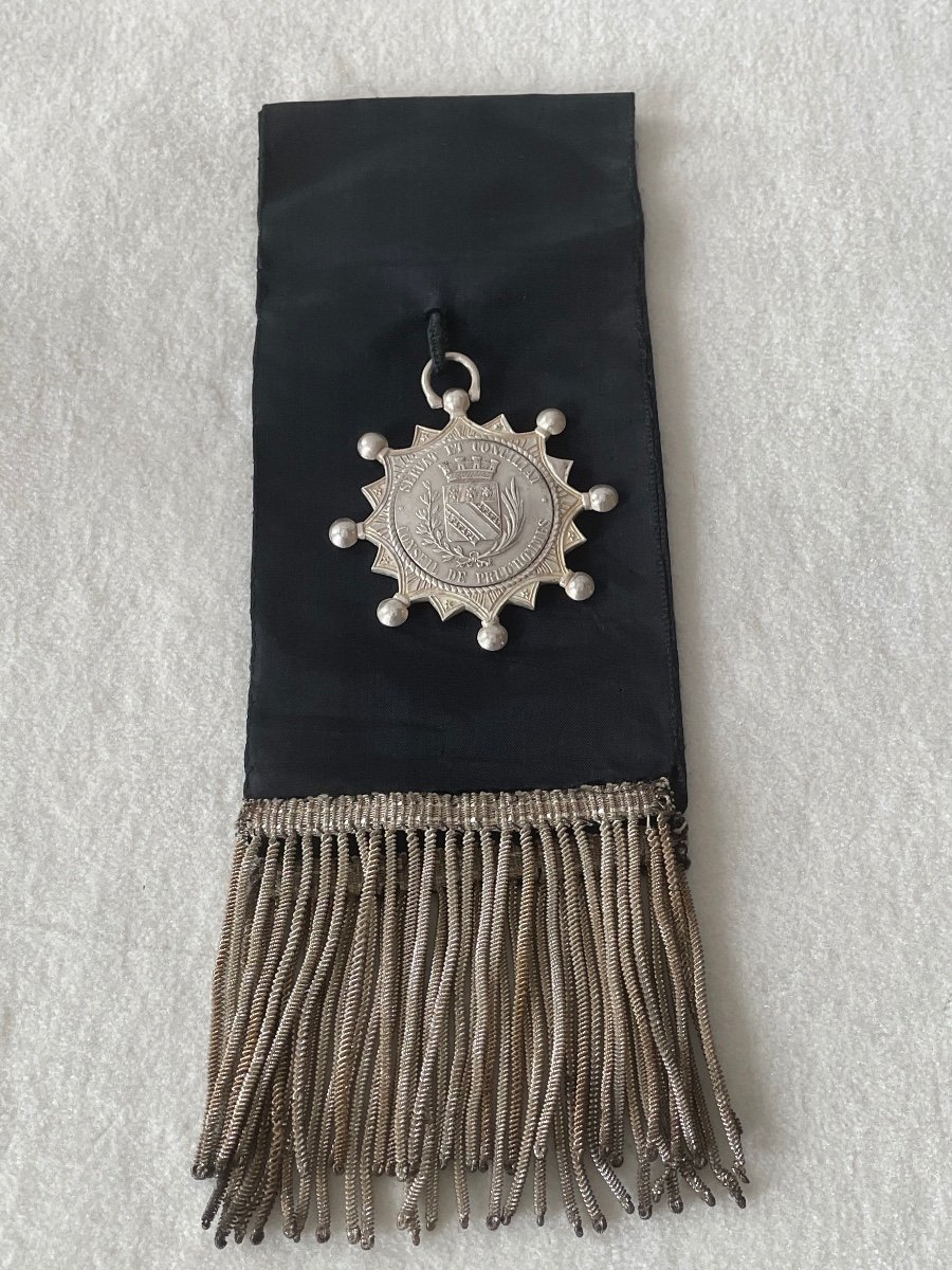 Medal Of President Of The Labor Court Of The City Of Troyes 19th Time