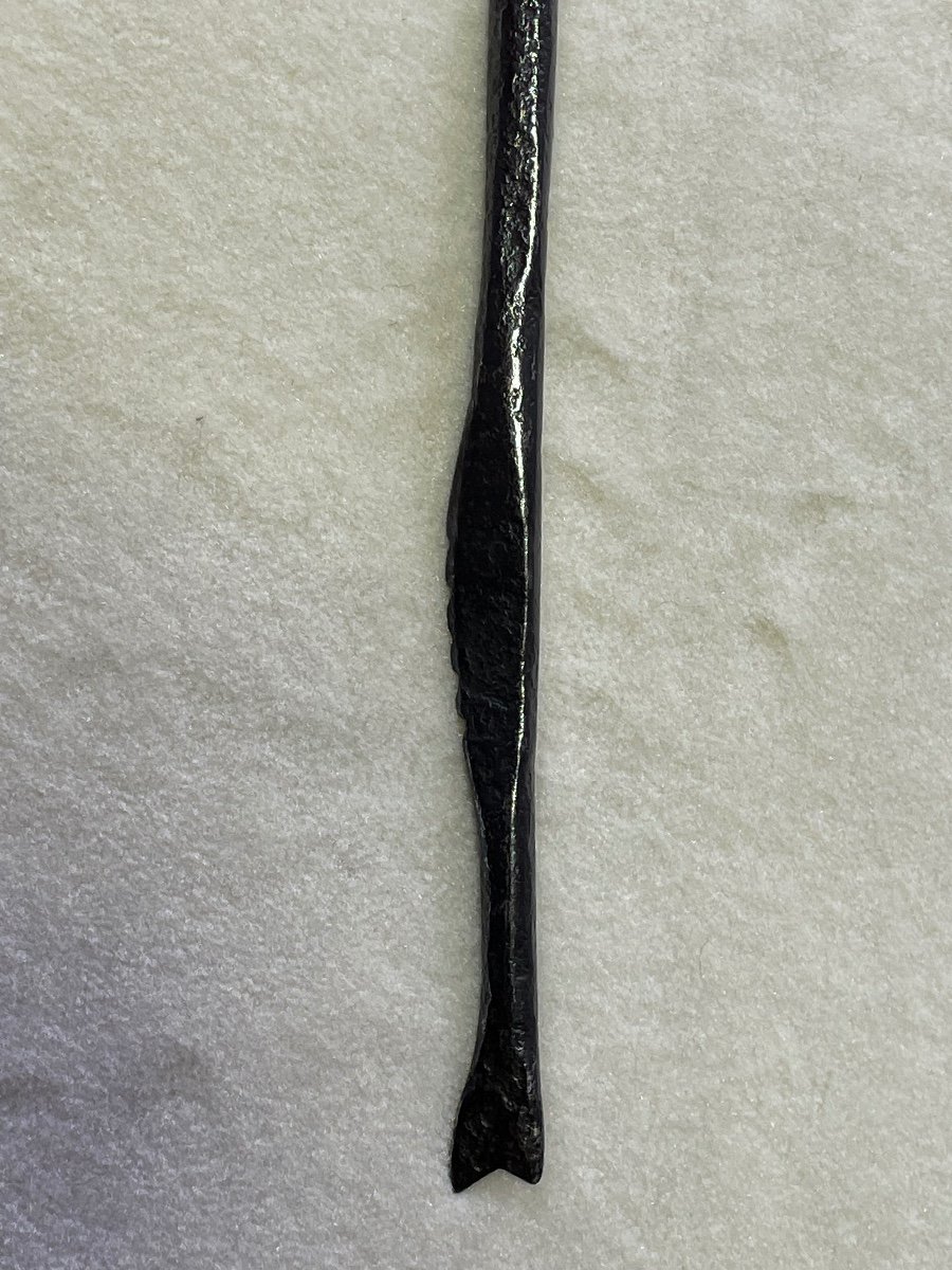  Trés  Rare Carreau d'Arbalète  Tout En Acier  16 ème  17 ème Siècle -photo-6