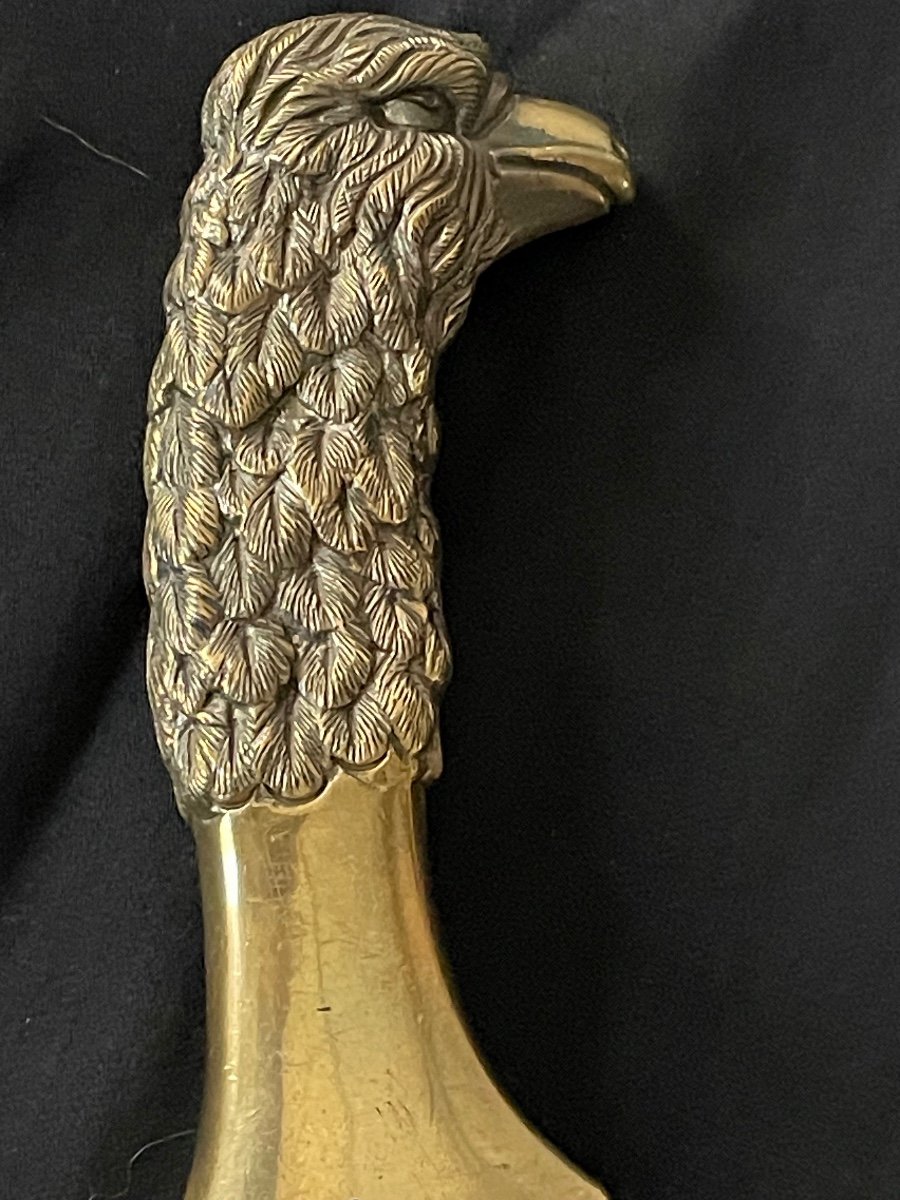 Poignée De Sabre  De Sapeur De La Garde Impériale  Tète De Colonne   Modèle 1804   1 Er Empire -photo-6