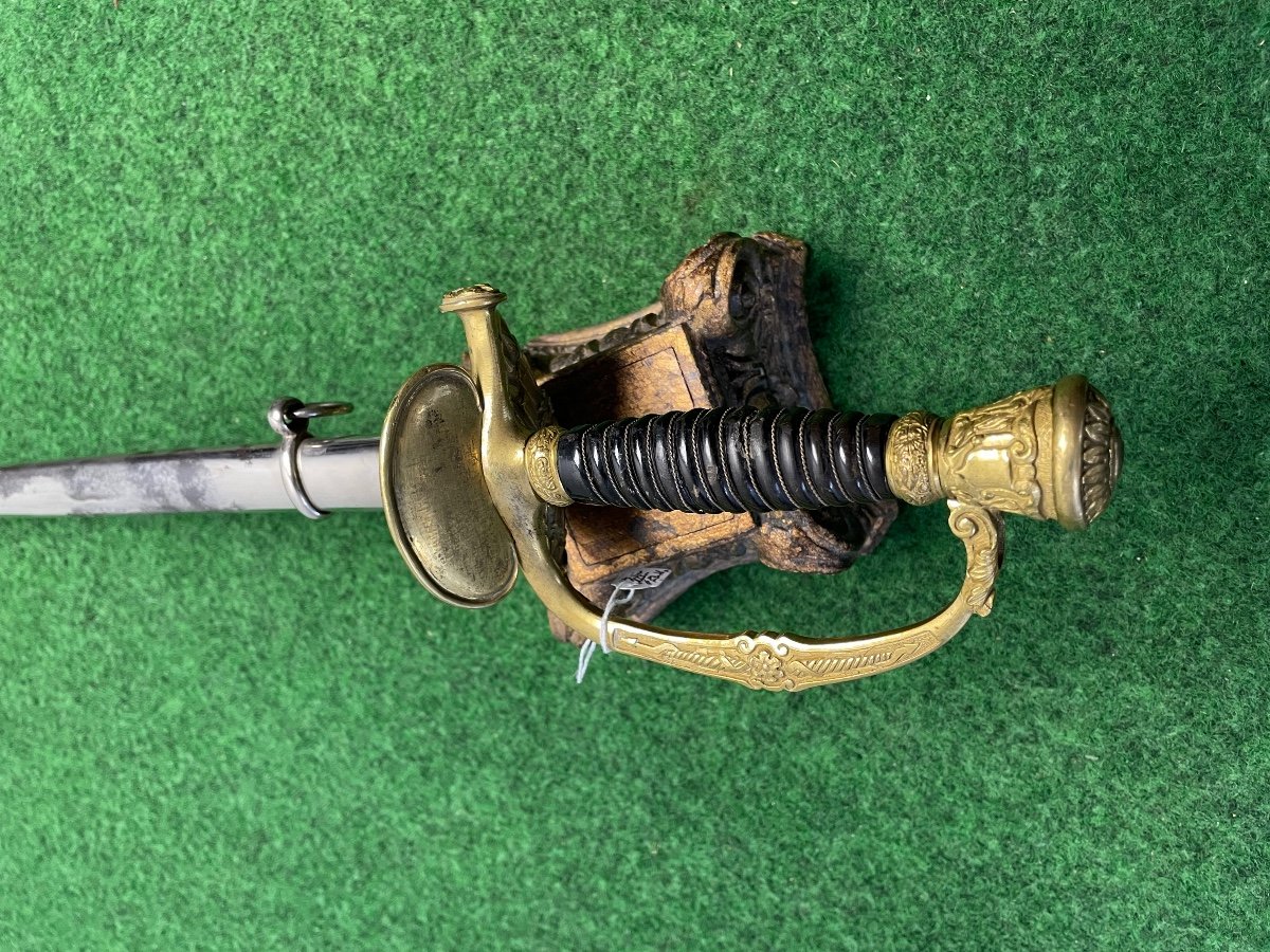épée De Medecin Principal Et Major De 1 ère  Classe  Modéle 1852  Modifié  1872  III République-photo-3