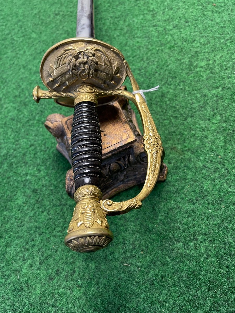 épée De Medecin Principal Et Major De 1 ère  Classe  Modéle 1852  Modifié  1872  III République