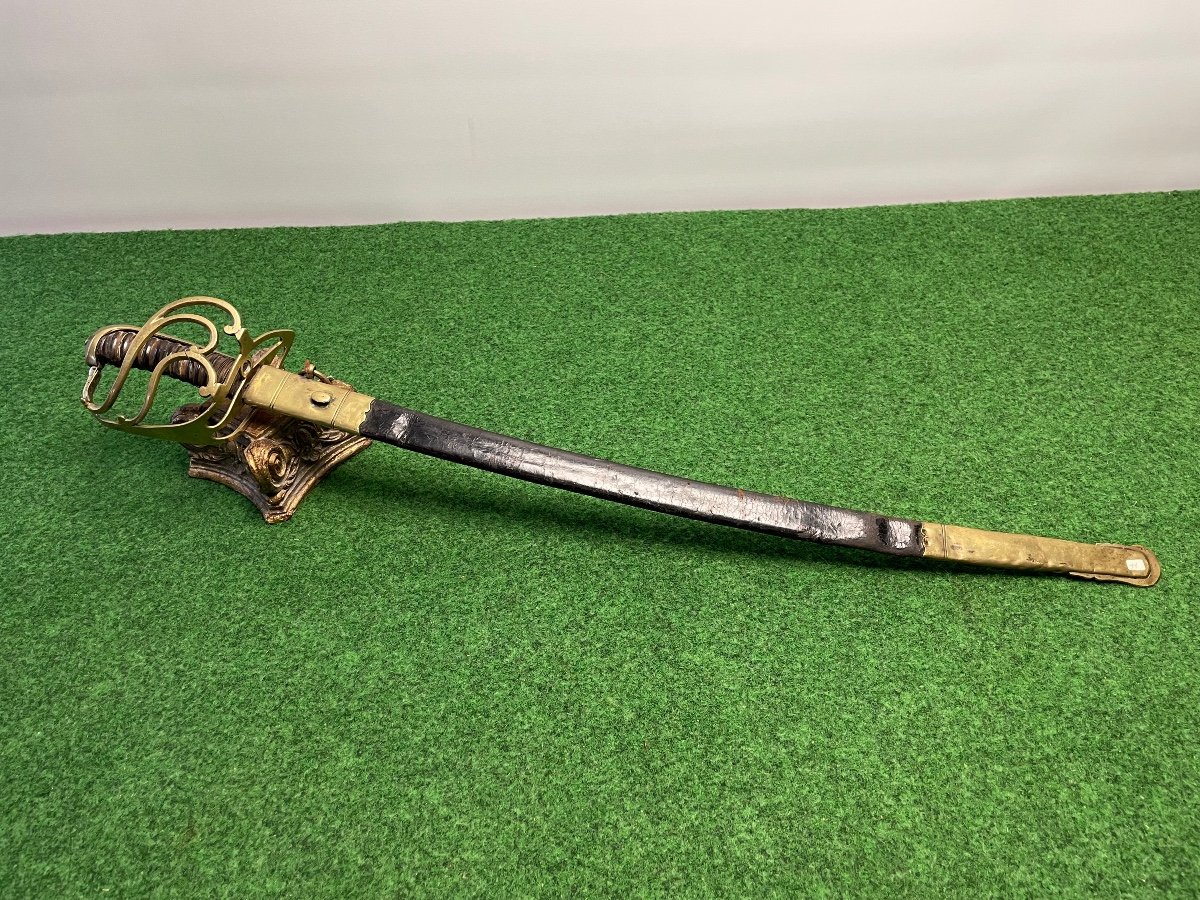 Saber Said "de Miner" Revolutionary Period Around 1780 18th Century-photo-2