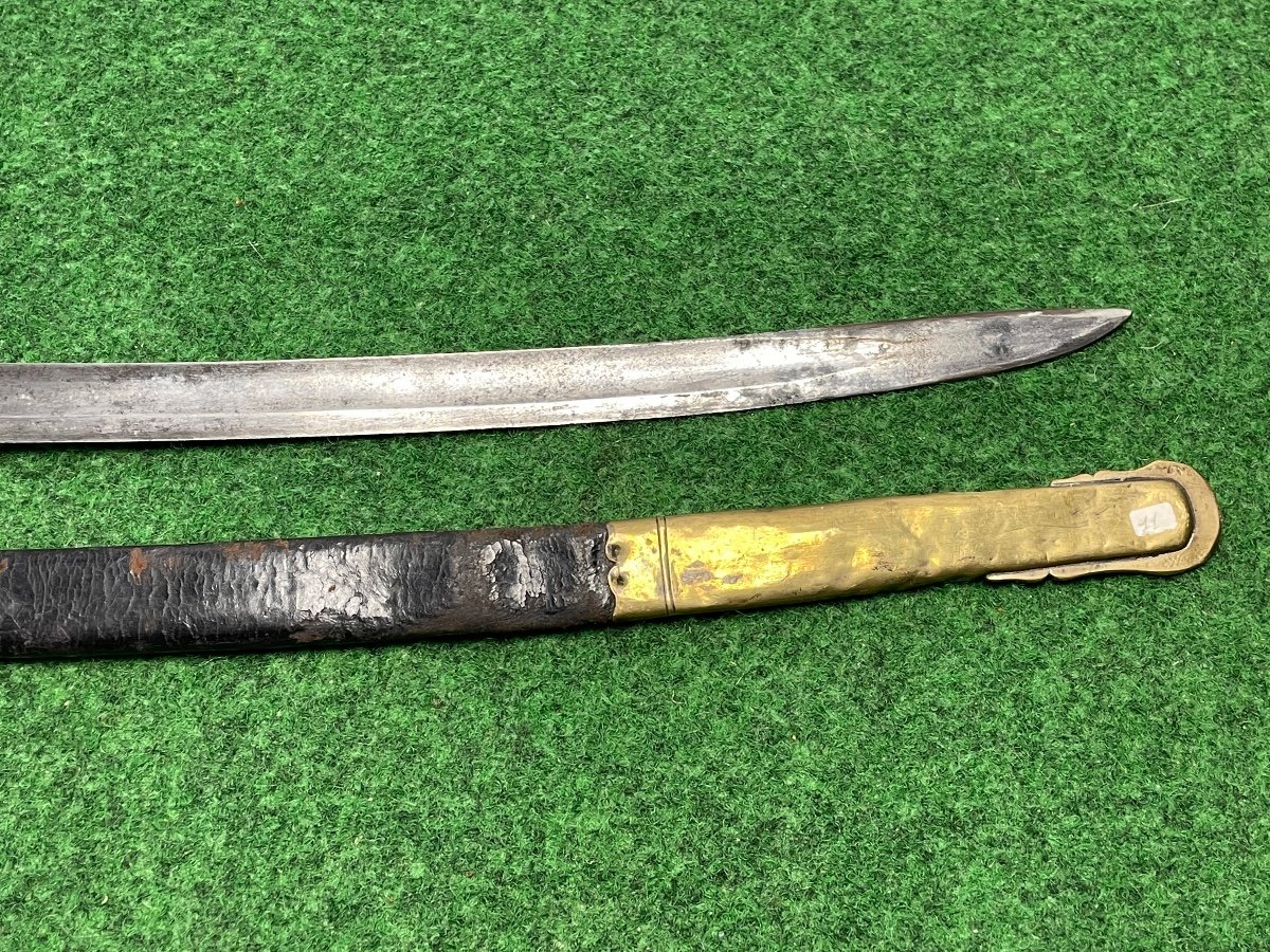 Saber Said "de Miner" Revolutionary Period Around 1780 18th Century-photo-4