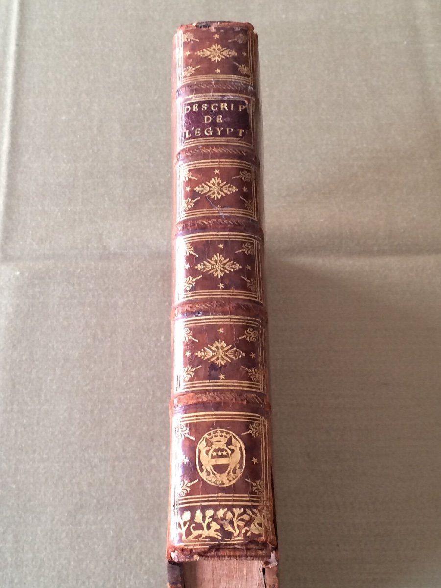 Rare Description Of Egypt Original Edition From 1735 18th-photo-1