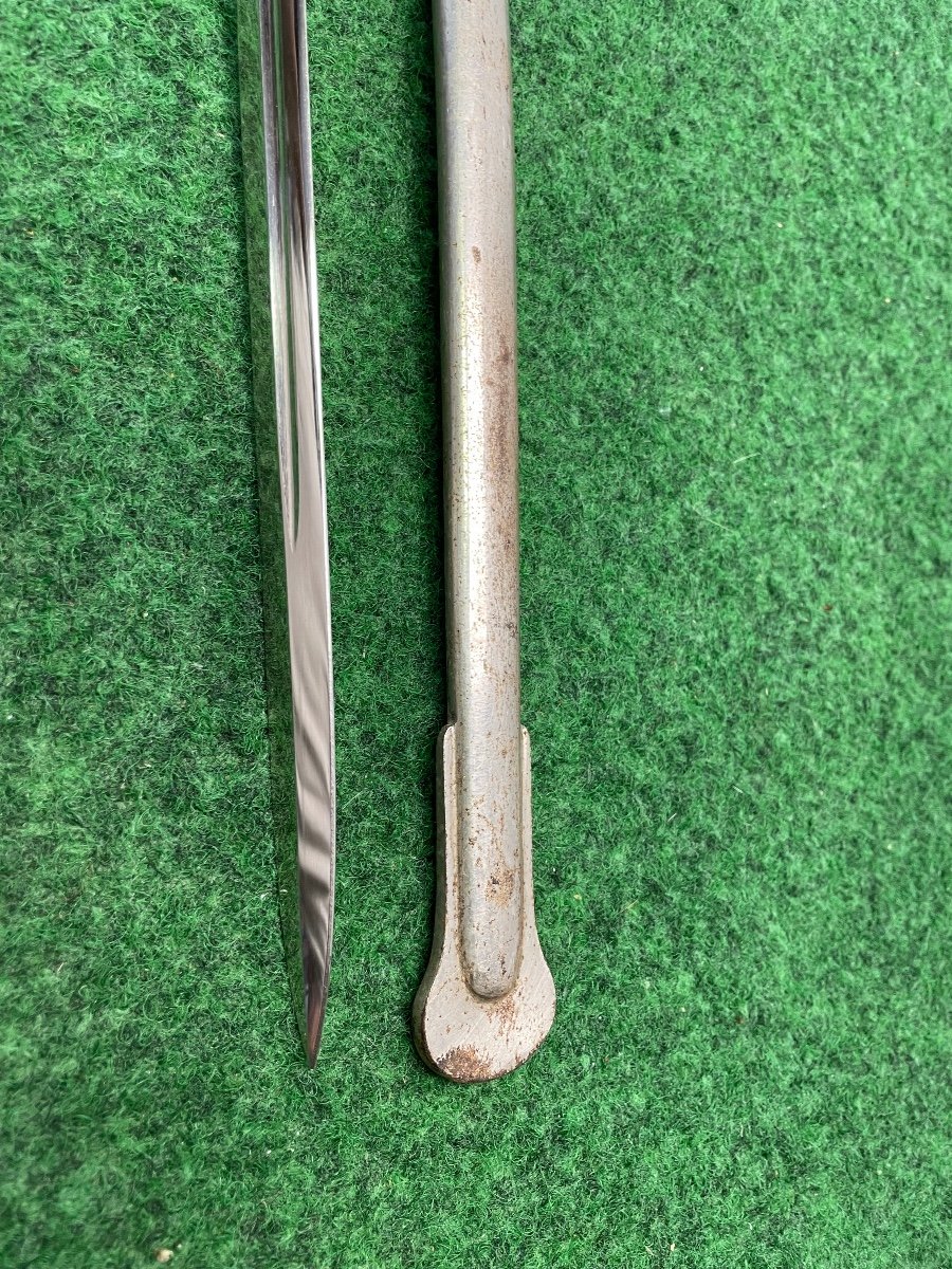 Sabre  D Officier D'infanterie  Français  Modèle 1882 19 ème -photo-4