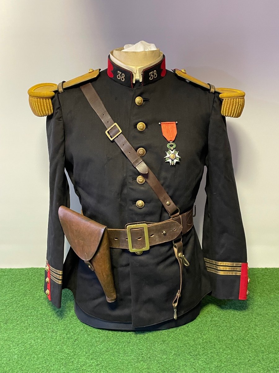 Veste  d'Officier d'Infanterie  Modèle 1893  En Situation  W W 1 -photo-8