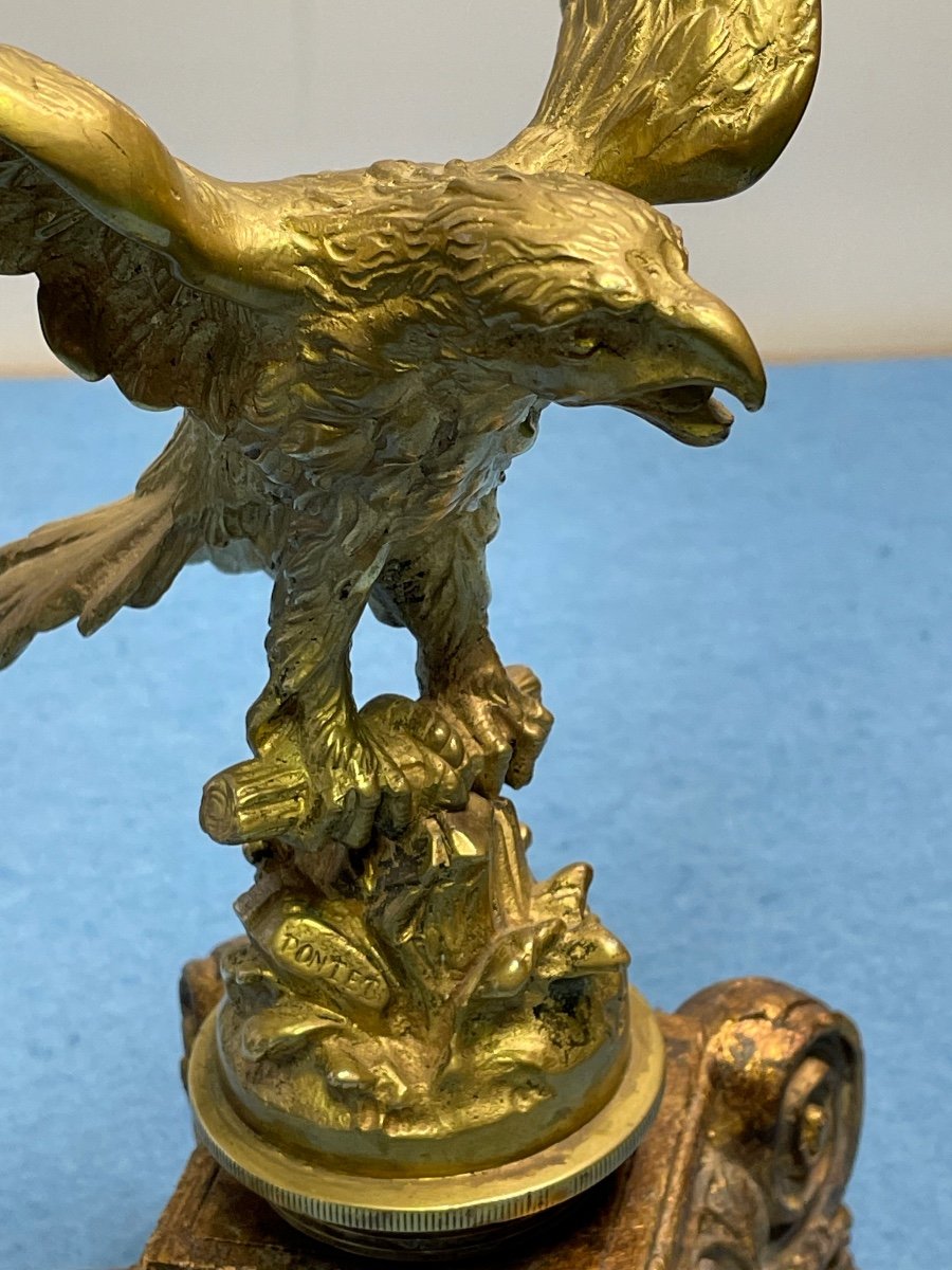 Eagle "mascot" Of Luxury Car Early 20th-photo-2