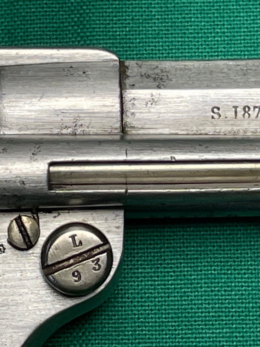 Officer's Ordinance Revolver Model 1873 Third Republic 1876 19th-photo-5
