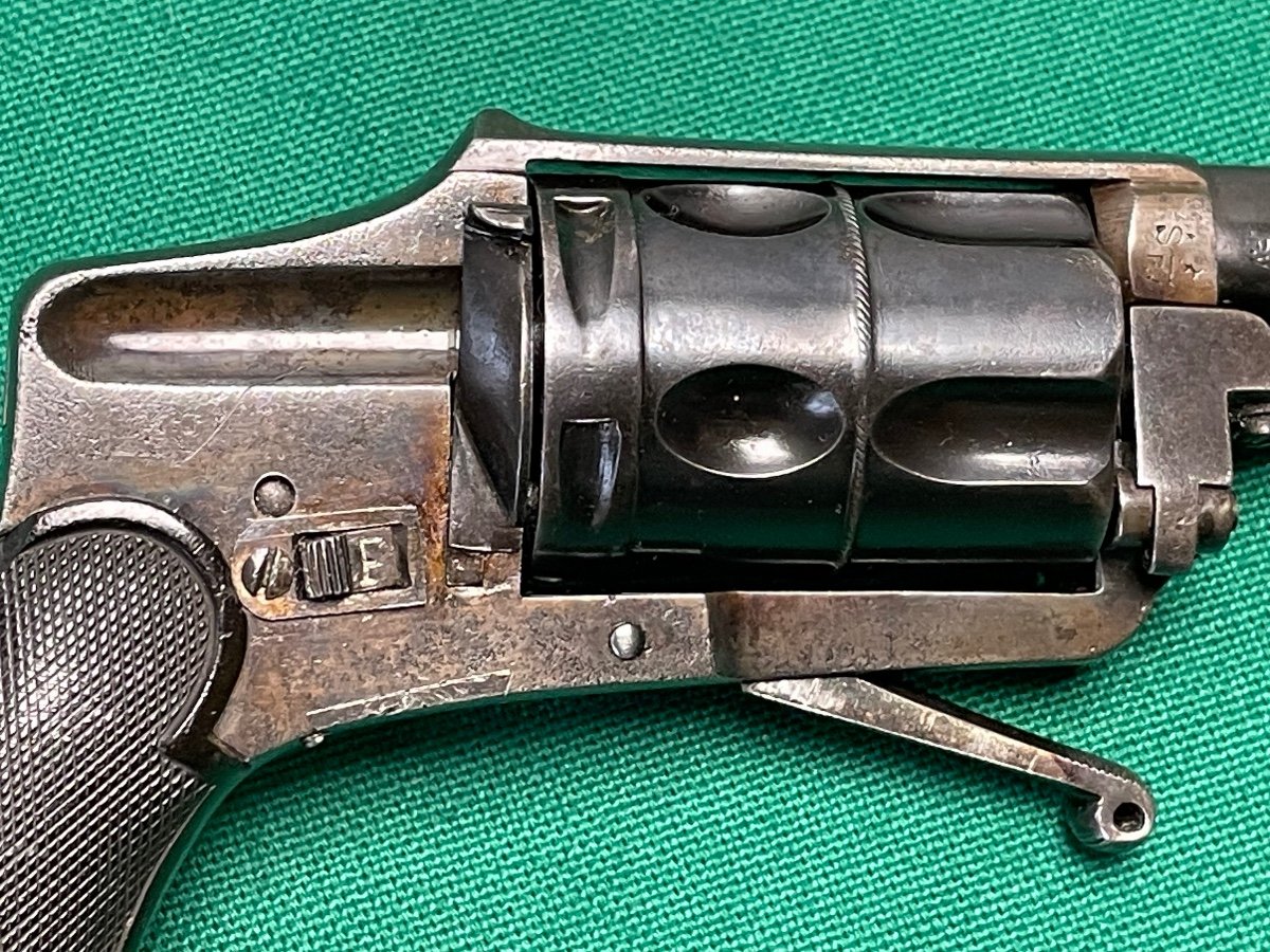 Velodog Revolver In 6mm From The Royal Manufacture Of Liège 19th-photo-3