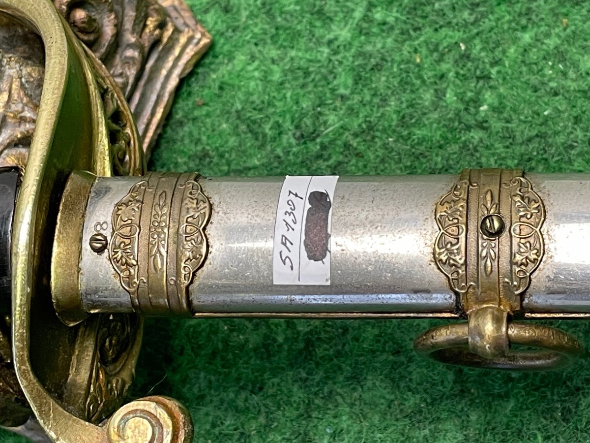 Sabre De Luxe d'Officier d'Infanterie  Modèle 1845  19 ème -photo-2