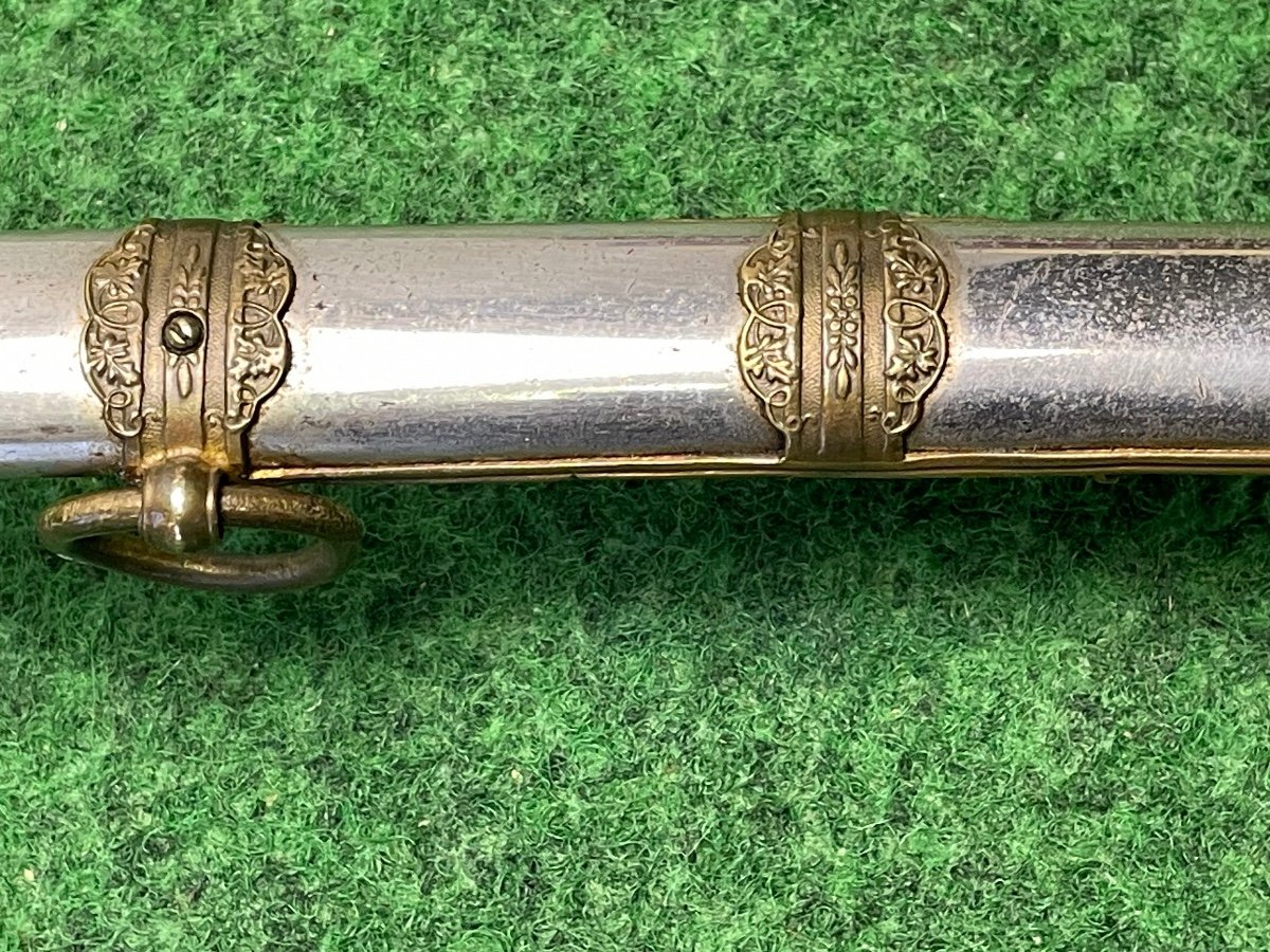 Sabre De Luxe d'Officier d'Infanterie  Modèle 1845  19 ème -photo-3