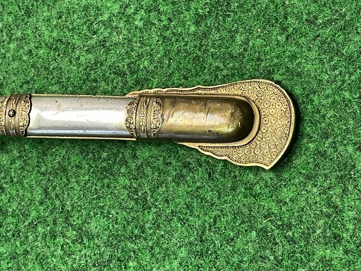 Sabre De Luxe d'Officier d'Infanterie  Modèle 1845  19 ème -photo-4