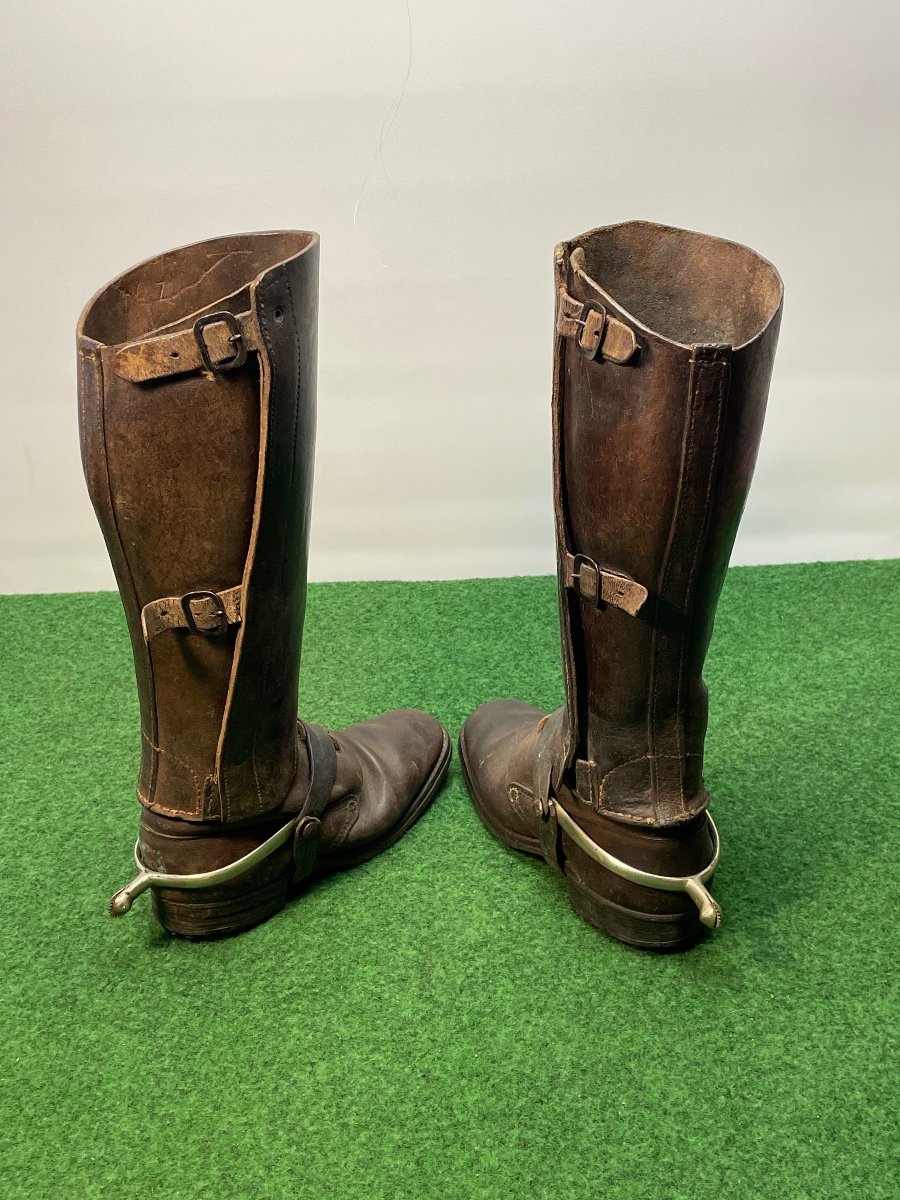 Artillery Officer's Boots And Leggings War Of 1914/1918 Ww 1 2nd-photo-3