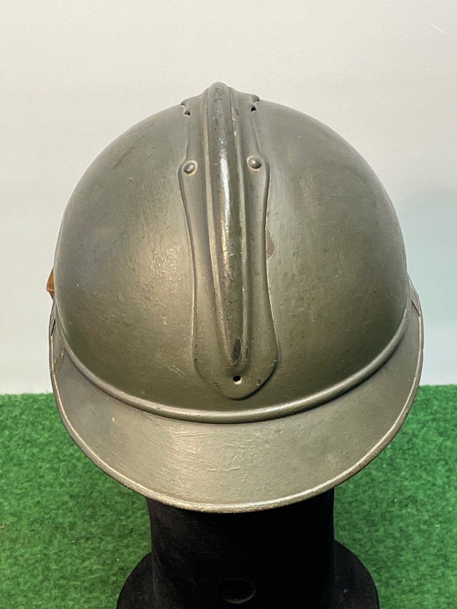 Adrian  Troupe  Helmet Model 1915 Artillery 1914 / 1918 Ww 1 -photo-3