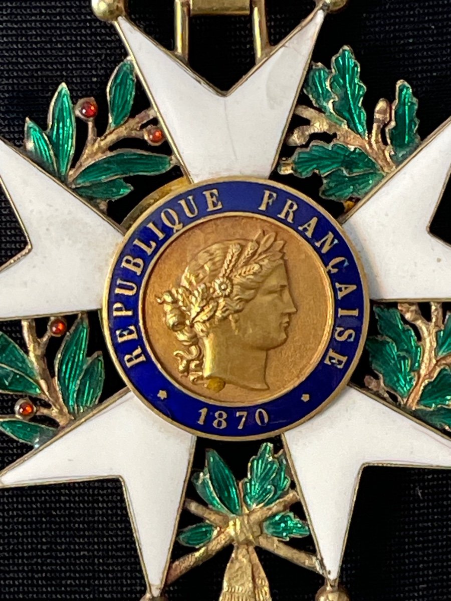 Cross Of Commander Of The Legion Of Honor IIIrd Republic  -photo-3