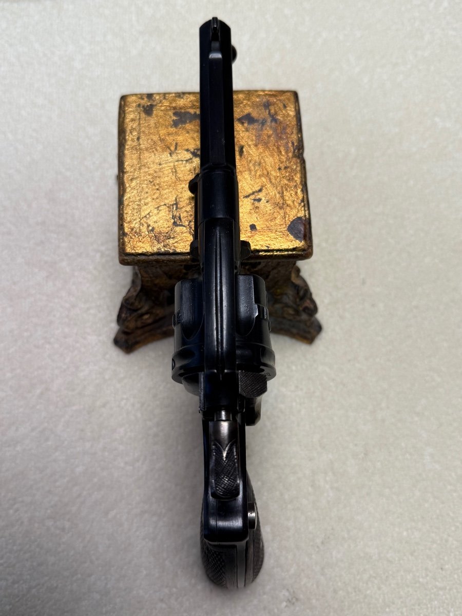 Revolver Model 1887 Civil Caliber 8 Mm From The Saint Etienne Manufacture 19th Century -photo-3