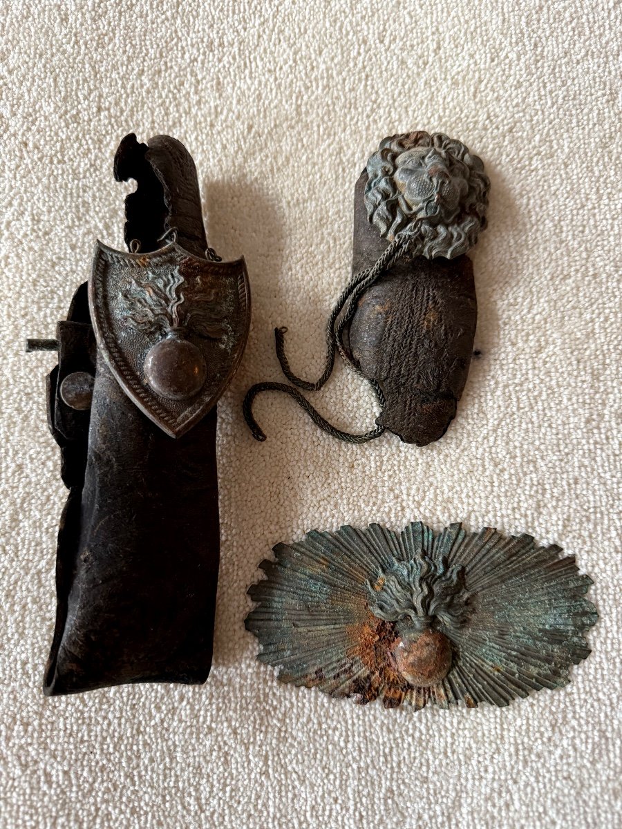 Dragoon Officer's Pouch Model 1872 3rd Republic 19th 