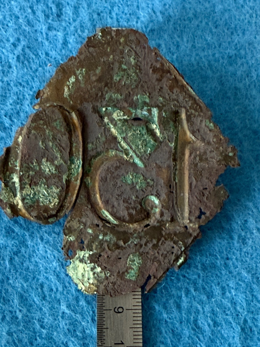 PLAQUE DE SHAKO MODÈLE 1810 DU 130 ÈME RÉGIMENT D'INFANTERIE  DE LIGNE PREMIER EMPIRE  1814-photo-4