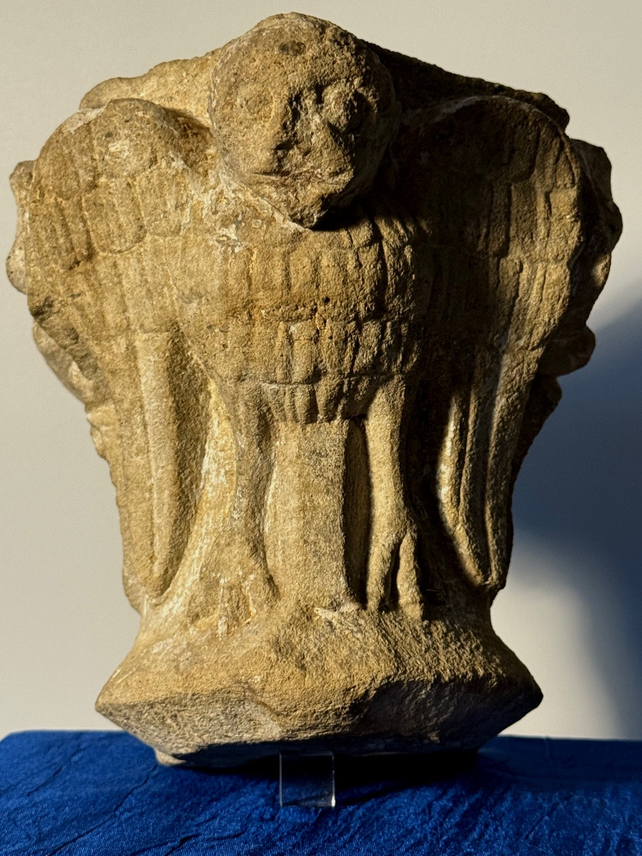   12th Century Ambulatory Column Capital -photo-3
