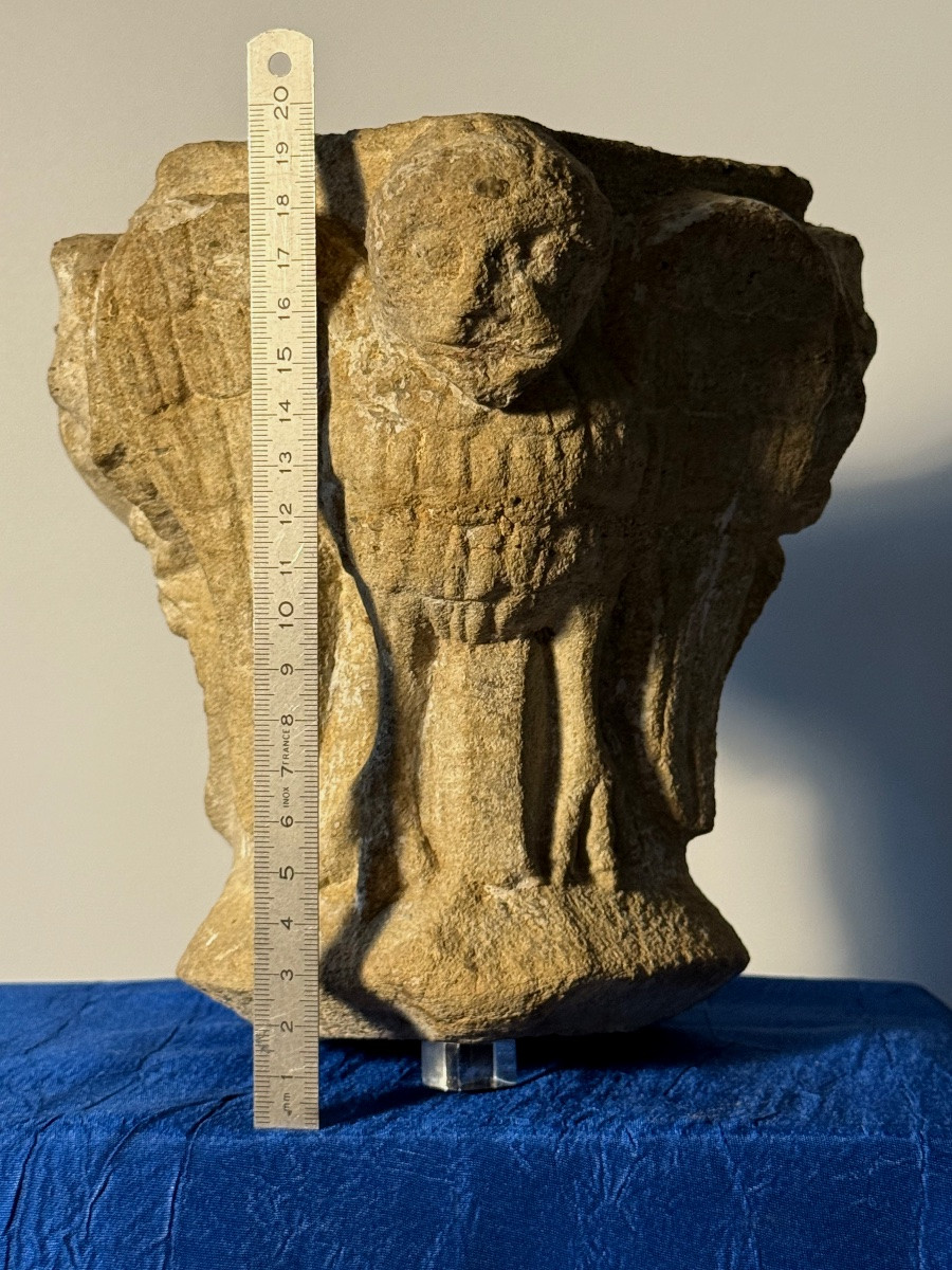   12th Century Ambulatory Column Capital -photo-4