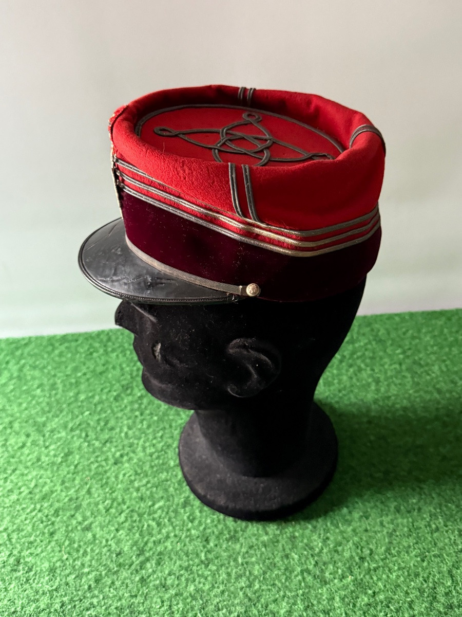 KÉPI  FOULARD  DE CAPITAINE  MÉDECIN  GUERRE DE 1914 / 1918  20 ÈME -photo-4