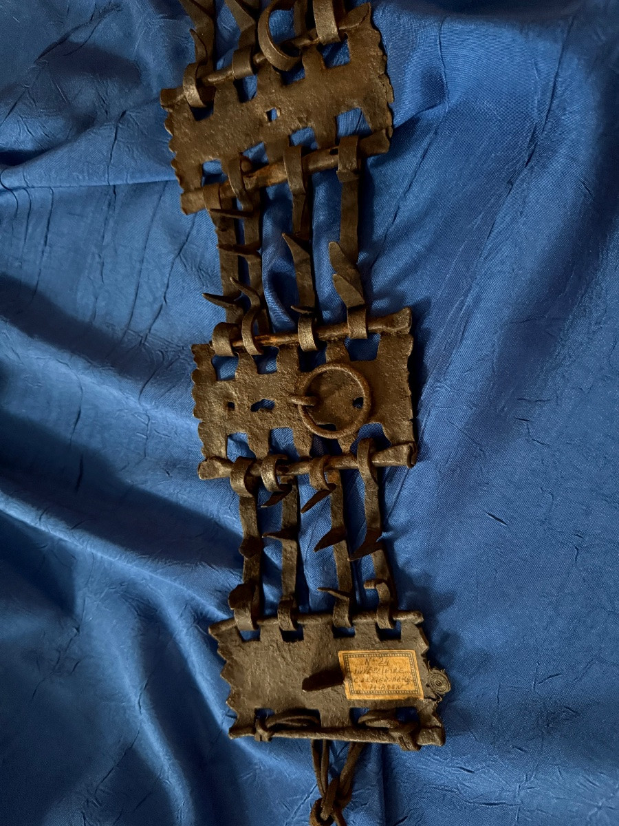 Armed Dog Collar From The Hirson Customs Century, 18th Century -photo-4