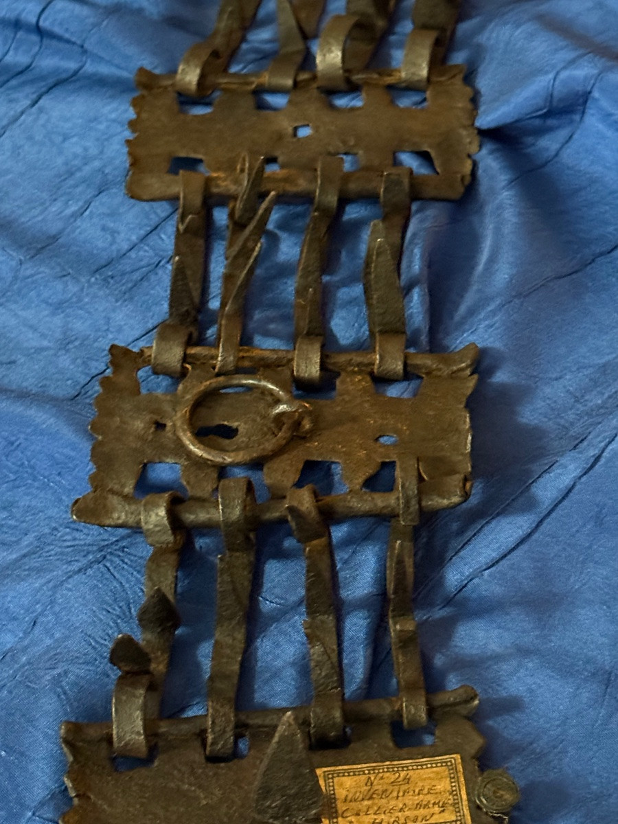 Armed Dog Collar From The Hirson Customs Century, 18th Century -photo-6