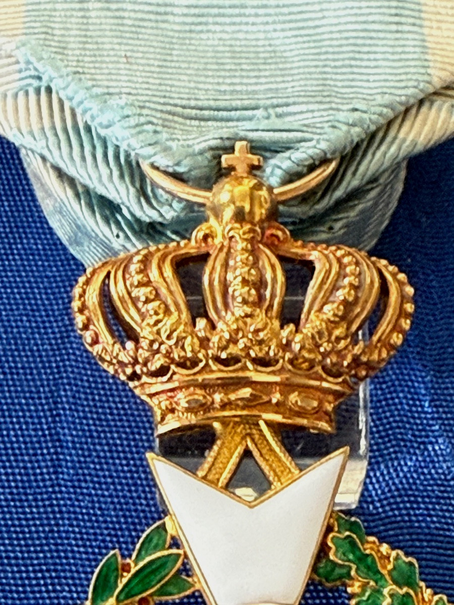  Greece Royal Order Of The Holy Saviour Officer In Gold 19th -photo-3