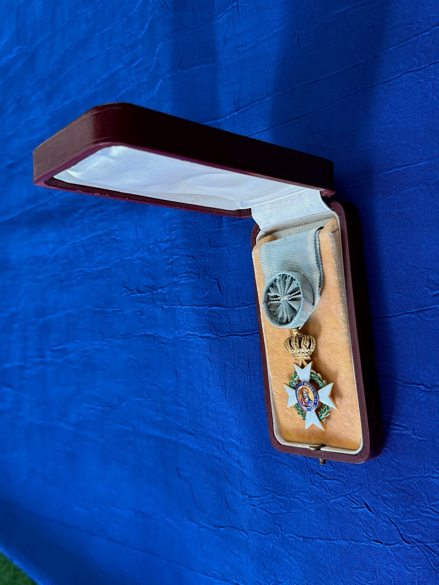  Greece Royal Order Of The Holy Saviour Officer In Gold 19th -photo-6