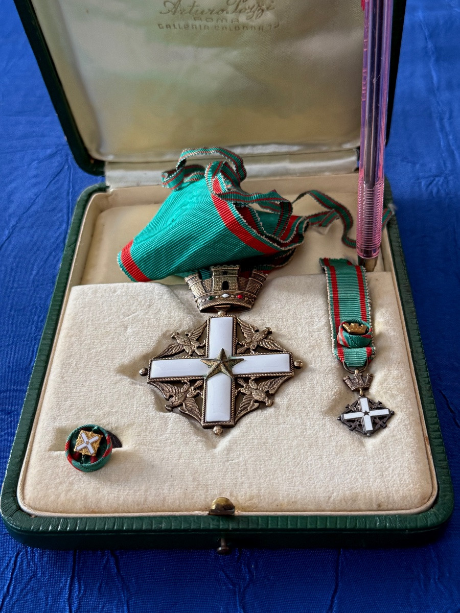 Italy Commander Of The Order Of Merit First Model 1951 XXth -photo-4