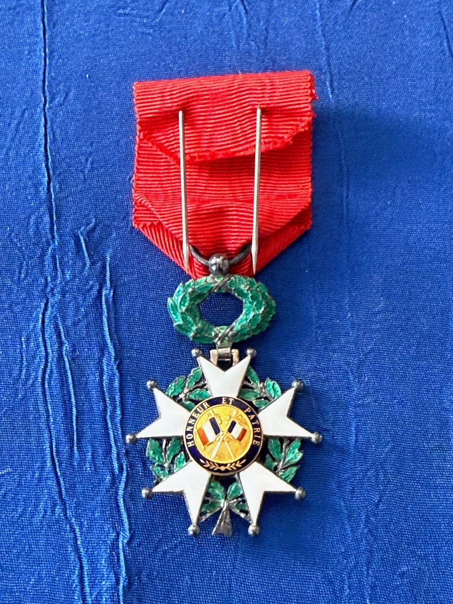 FRANCE LÉGION D'HONNEUR  CHEVALIER  IV ÈME RÉPUBLIQUE  20 ÈME -photo-3