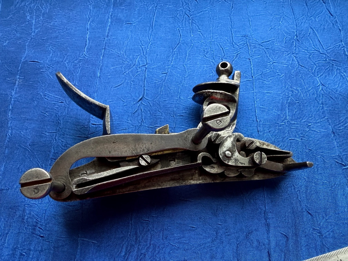 Rifle Lock Model 1777 Year IX From The Imperial Manufacture Of Liège 19th Century -photo-3