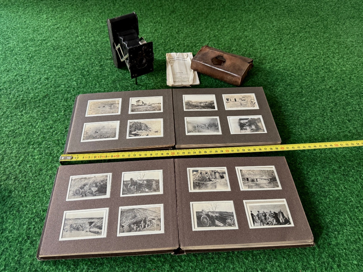 2  ALBUMS  PHOTOS  DE 96 PHOTOS  CHACUNS  GUERRE DE  1914 / 1918  W W 1 -photo-2