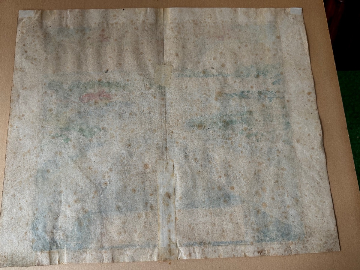 GRAVURE DE LA BATAILLE DES DARDANELLES  EN 1656 FLOTTE VÉNITIENNE  VS  TURCS  OTTOMANS  XVIIÈME-photo-7