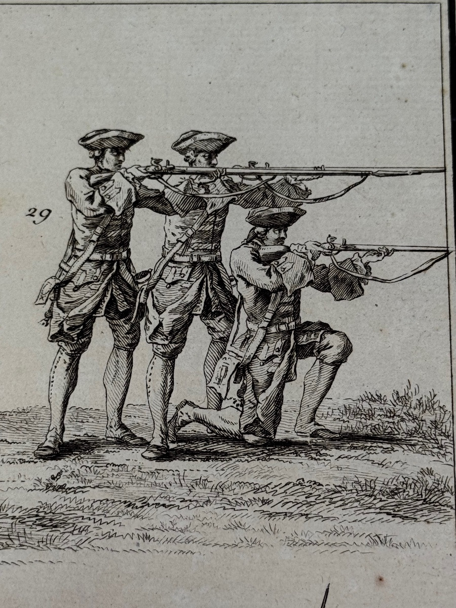 Military Art Plates From 1 To 5 Taken From The Diderot / d'Alembert Encyclopedia Paris 1751 -photo-3