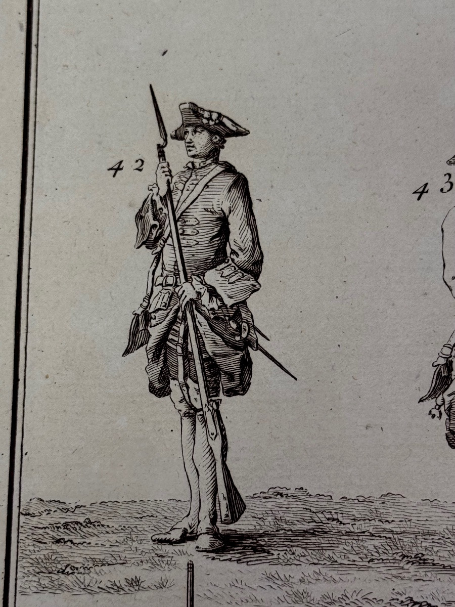 Military Art Plates From 1 To 5 Taken From The Diderot / d'Alembert Encyclopedia Paris 1751 -photo-4